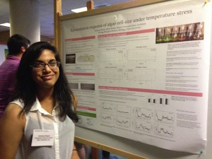 Farhana at the KBS Undergraduate Research Symposium (8/6/14) 