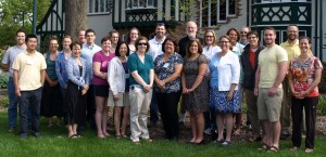 The 2014-2015 GK-12 fellows, partner teachers, and support staff.