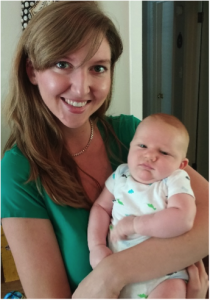 With my 2 month old son, the inspiration behind my sleep-deprived musings.