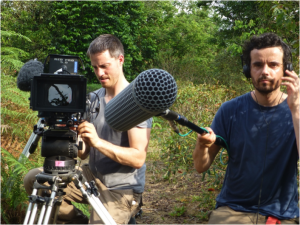 Figure 4. Wildlife filmmakers Benoit Demarle and Nicolas Cailleret