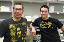 Will Soto and Chris Waters glean wisdom from all sources including Bob Marley and Star Wars to study quorum sensing.