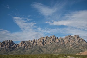 Organ Mountains: one of our field sites. 